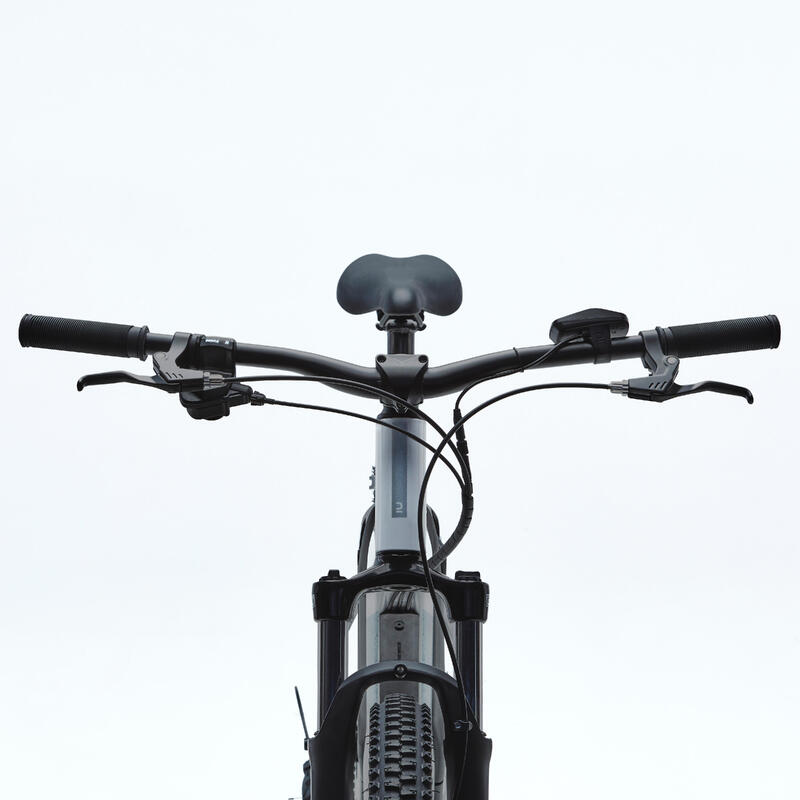 Bicicletă MTB electrică E-ST 100 27.5" alb-albastru