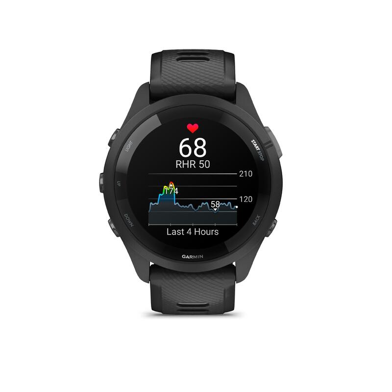 Multisport-smartwatch met gps en hartslagmeting Forerunner 265 Music zwart