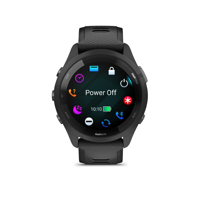 Multisport-smartwatch met gps en hartslagmeting Forerunner 265 Music zwart