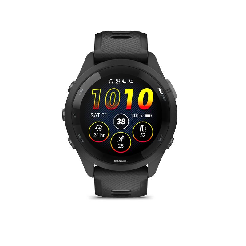 Smartwatch Multidesportos Cardio GPS Forerunner 265 Music Preto