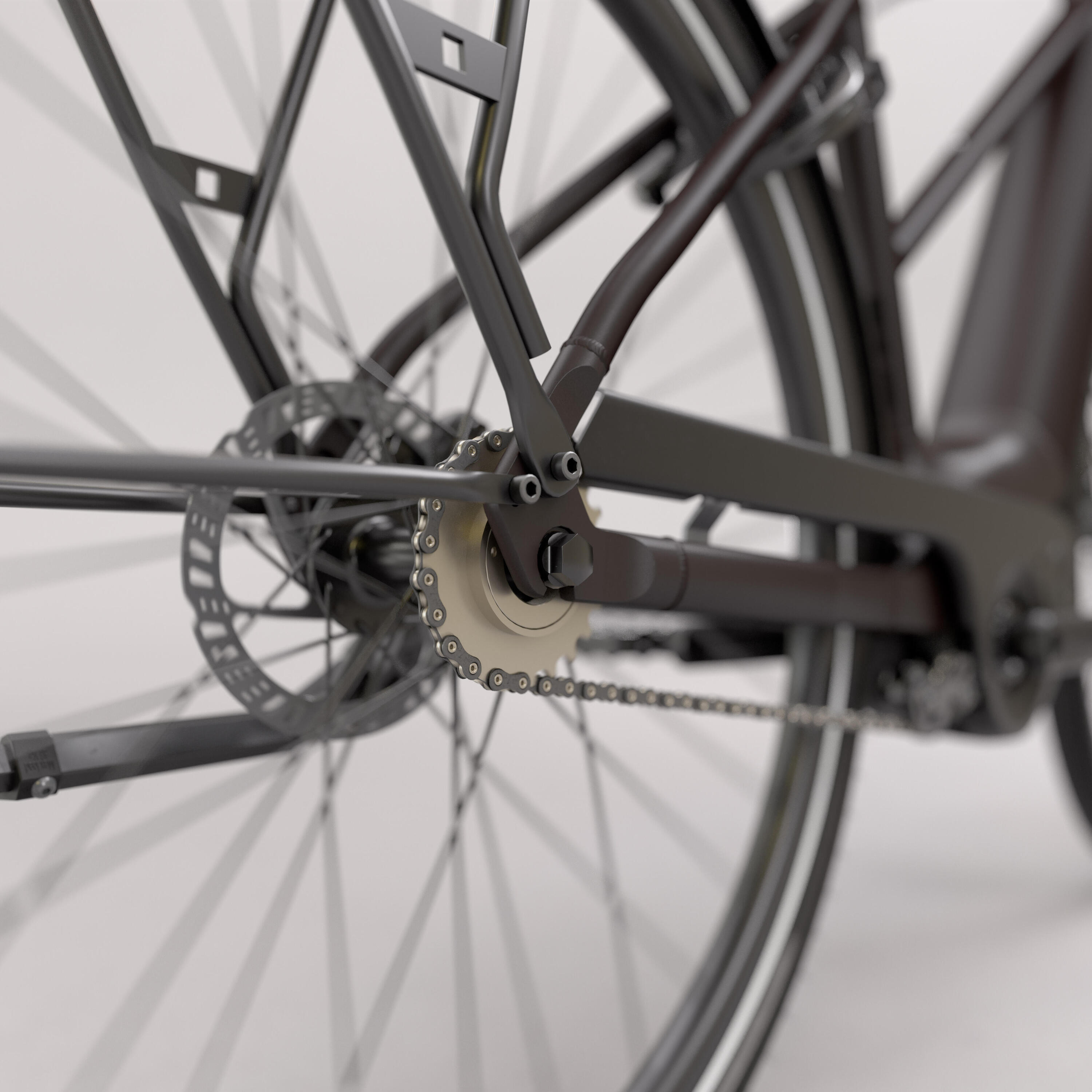 Bicicleta eléctrica urbana Larga Distancia LD 920 E Automática Cuadro Bajo 17/42