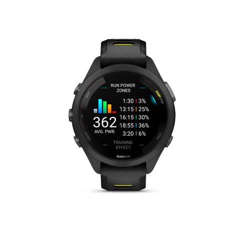 MONTRE CONNECTÉE MULTISPORT GPS CARDIO - GARMIN FORERUNNER 265 MUSIC NOIRE