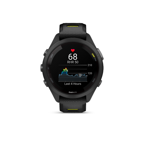 MONTRE CONNECTÉE MULTISPORT GPS CARDIO - GARMIN FORERUNNER 265 MUSIC NOIRE