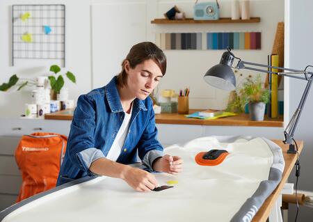 Comment réparer un trou dans sa doudoune ?