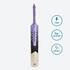 Kids Cricket Bat for Soft & Medium Tennis ball  T500 Max Mauve