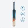 Kids' Cricket Bat for Soft Tennis Ball T500 Jr Power Blue