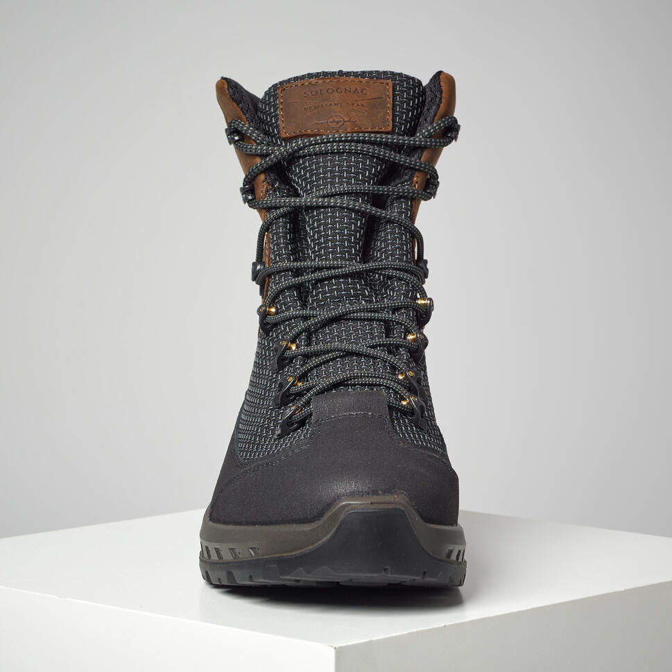 Buty outdoor wysokie Solognac Crosshunt 500 wodoodporne