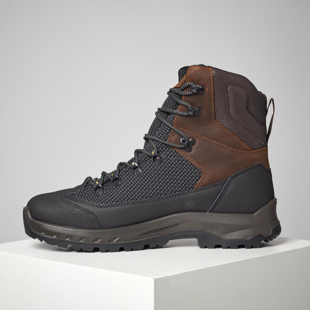 HUNTING SHOES CROSSHUNT 520 STRONG AND WATERPROOF BROWN
