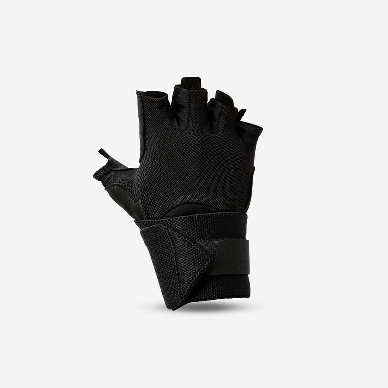 Weight Training Glove 900 - Black Cuff