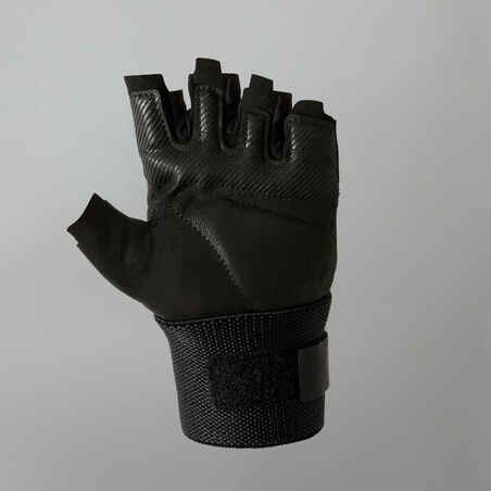 Weight Training Glove 500 - Black Cuff