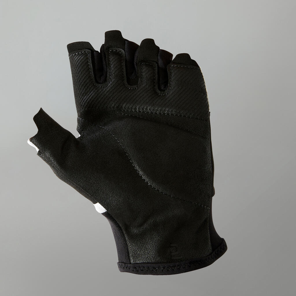 Guantes para gimnasio Unisex Domyos 500 negro