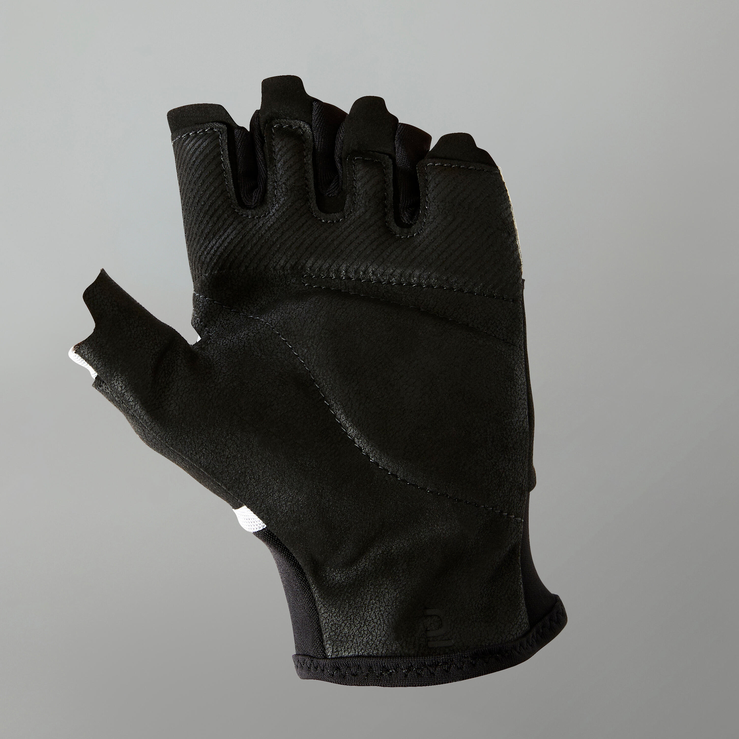 Comfortabele fitness handschoenen grijs 3/5