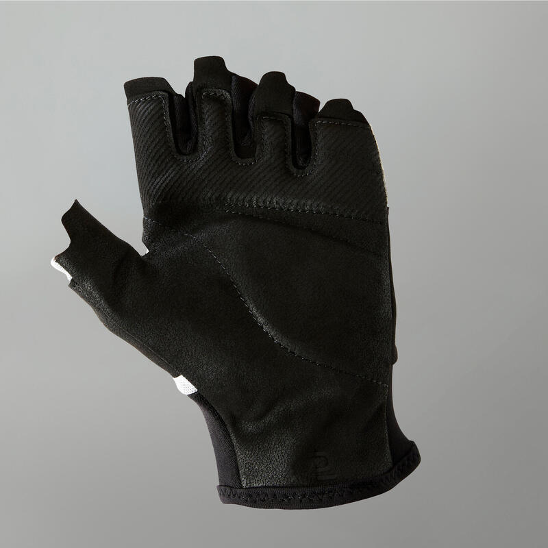 Comfortabele fitness handschoenen grijs