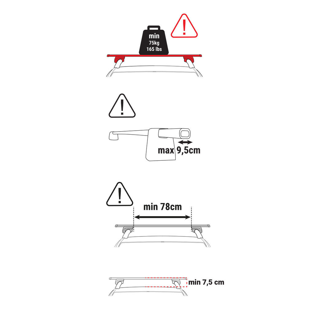 Roof Tent MH500 Fresh & Black 2P