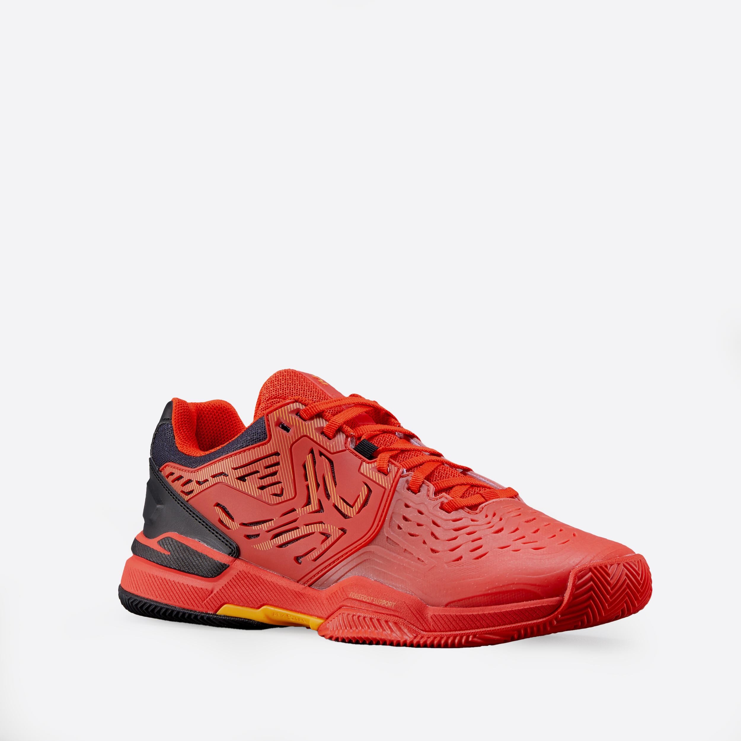 Men's Clay Court Tennis Shoes TS560 - Orange 1/4