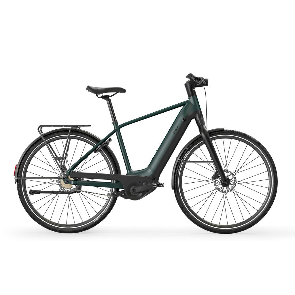 Mestský elektrobicykel LD 920E s vysokým rámom a automatickým motorom Owuru