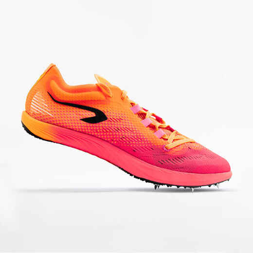 
      Leichtathlethikschuhe mit Spikes Langdistanz - AT Long 900 orange/pink 
  