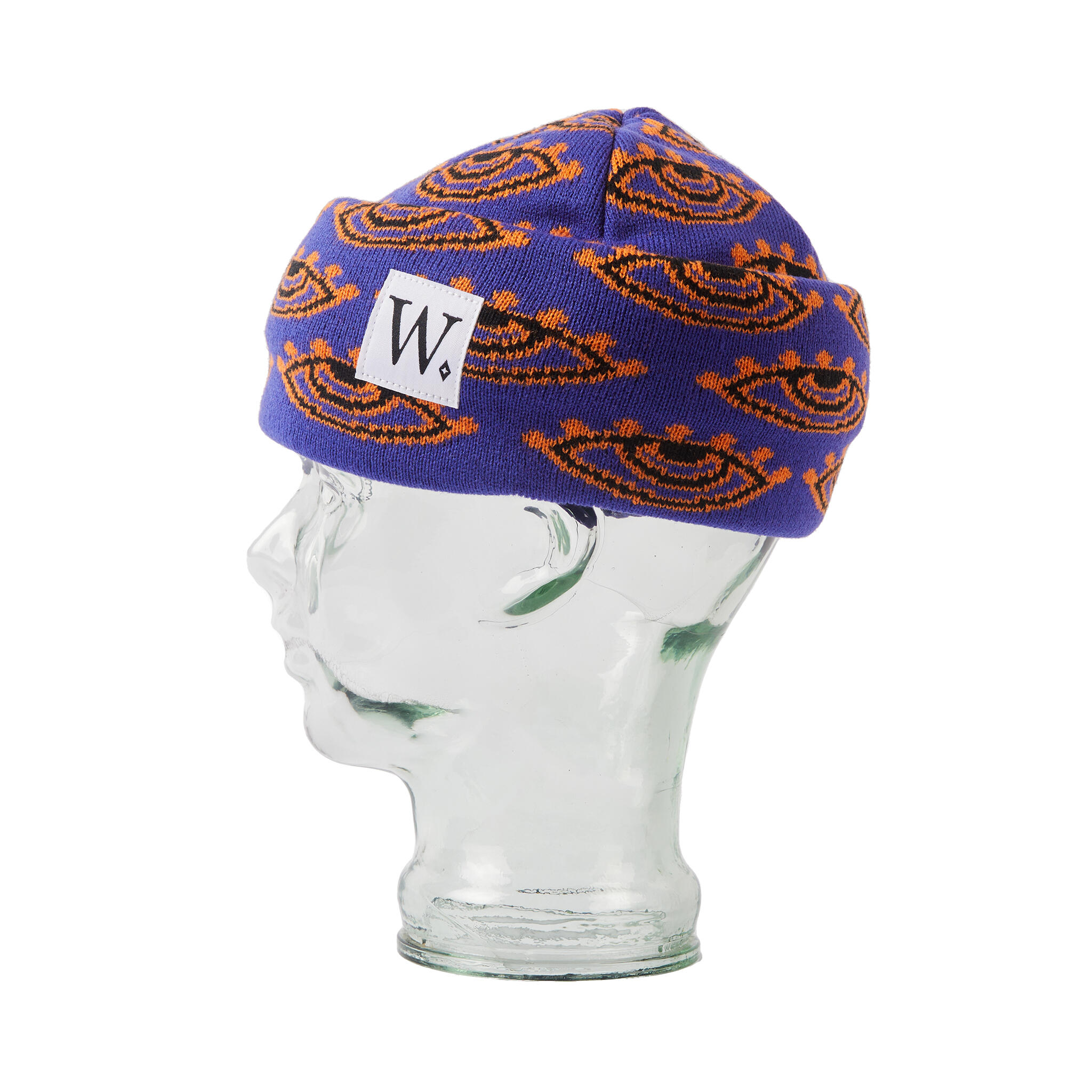 Whyte Label Eye of The Storm Beanie - Blue/Orange