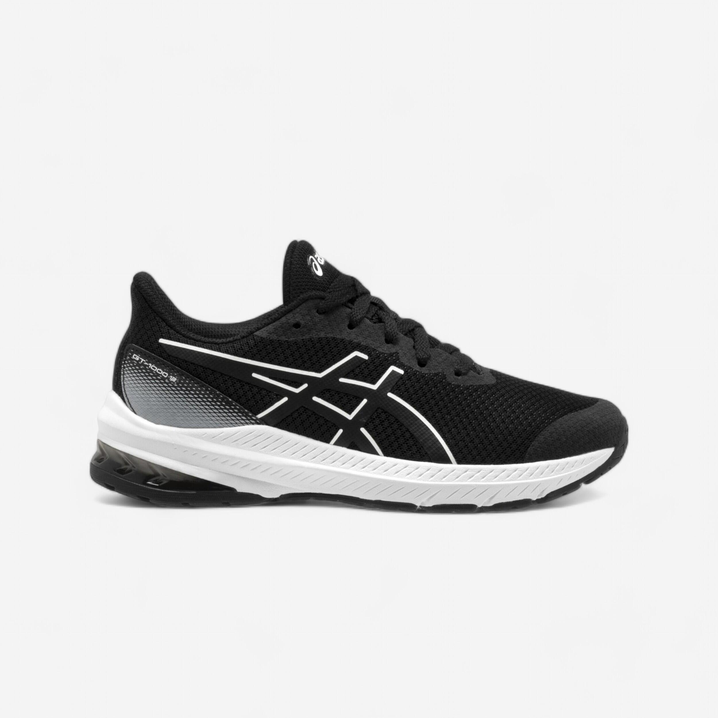 Încălțăminte alergare ASICS GT-1000 12 GS Negru-Alb Copii