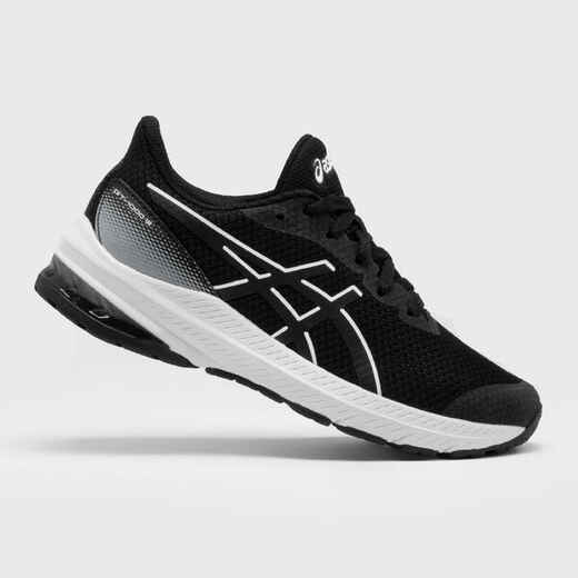 
      ASICS GT-1000 12 GS BOYS'/GIRLS' RUNNING SHOES - BLACK WHITE
  