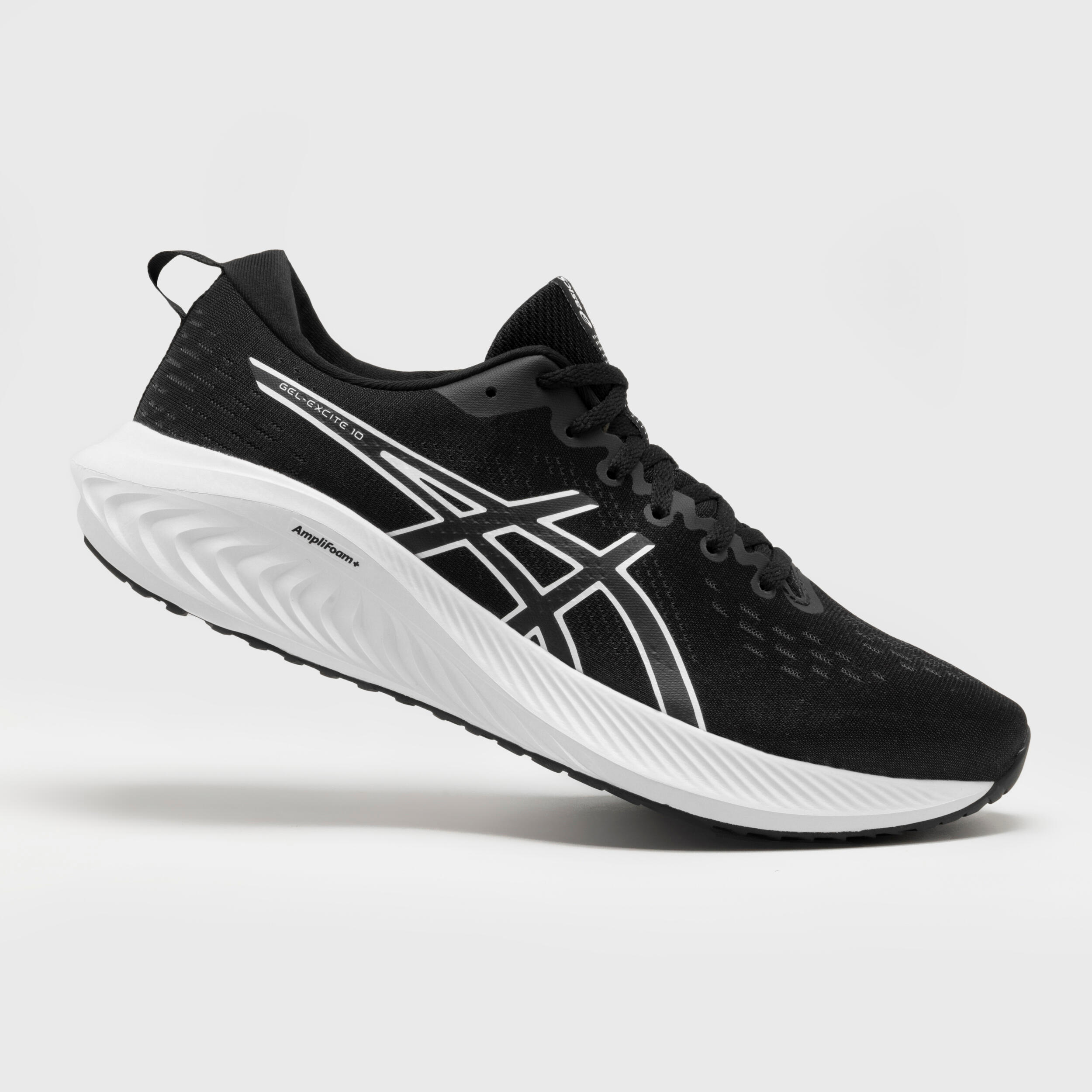 Asics - Chaussures Running Homme - Gel Excite 10 Noir - Chaussures De Sport - Running Trail Athletisme - - 45 - Decathlon