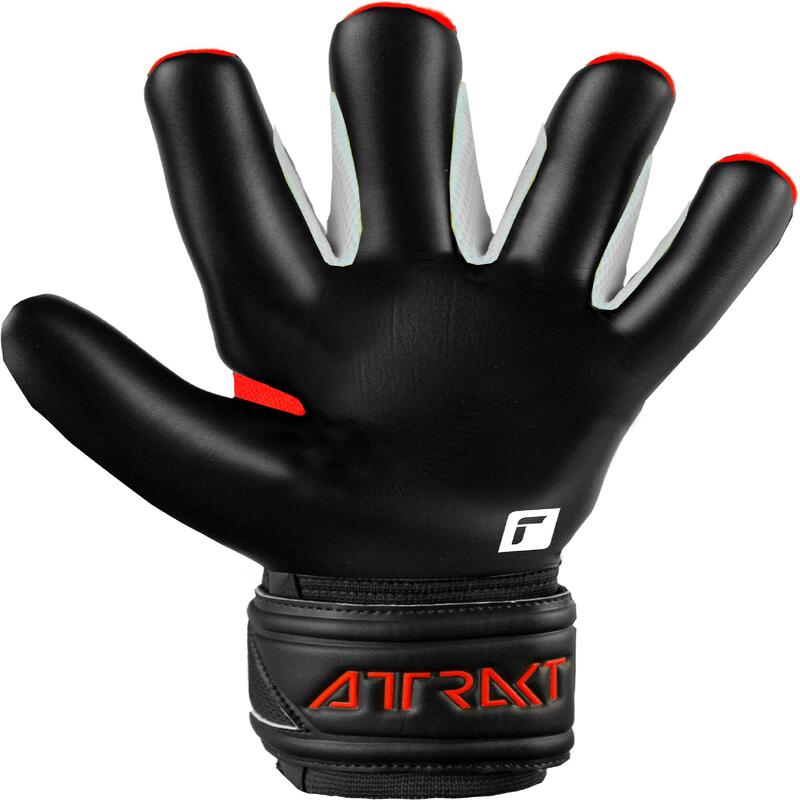 Guanti portiere REUSCH ATTRAKT FREEGEL Solid rosso-nero