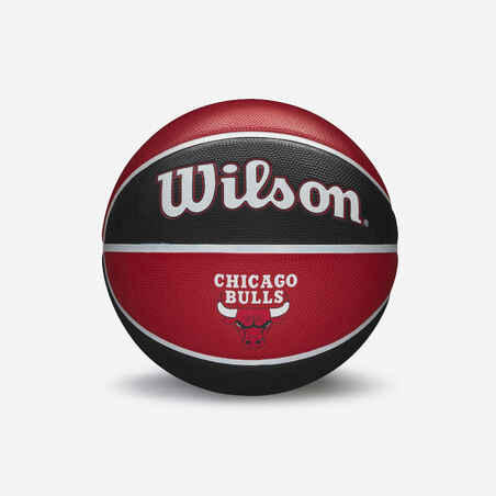 Krepšinio kamuolys „NBA Team Tribute“, 7 dydžio, Čikagos „Bulls“