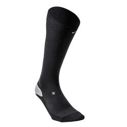 Sous-chaussettes de hockey sur gazon adulte FH500 noir