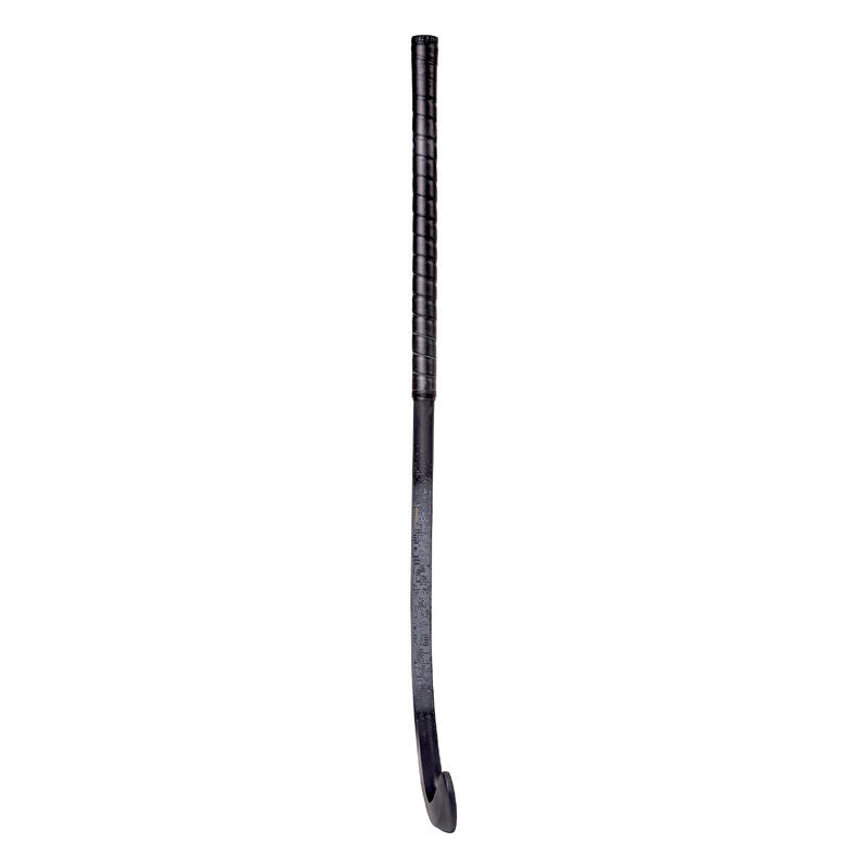 Stick de hockey adolescente fibra de vidrio mid bow Estro 8.Negro Dorado