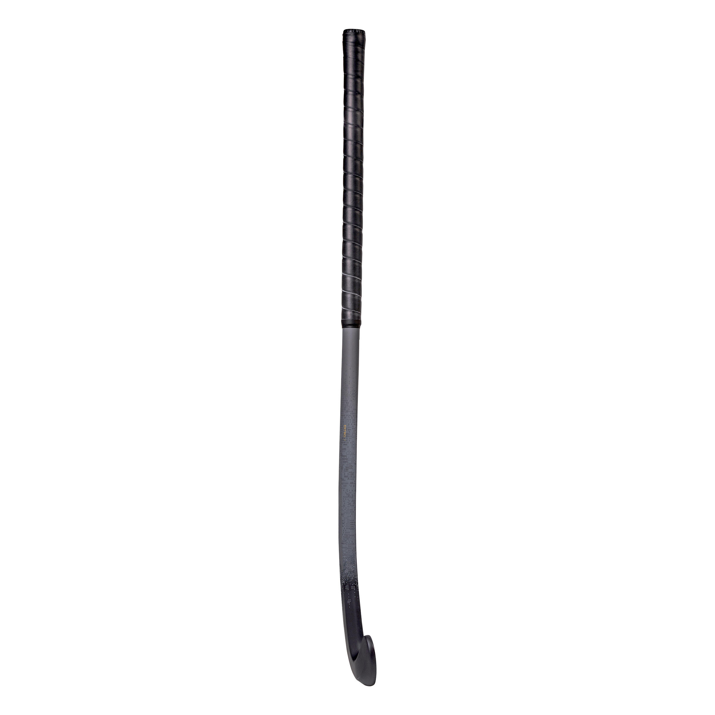 Stick de hockey/gazon adulte confirmé mid bow 20% carbone Estro 7. Noir et or 8/12
