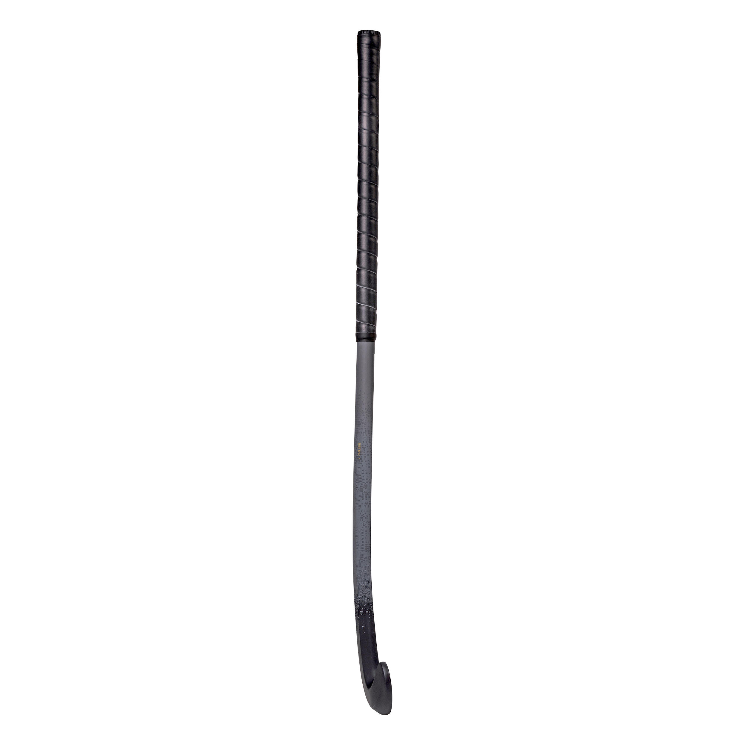 Adult Intermediate 20% Carbon Mid Bow Field Hockey Stick Estro .7 - Black/GoldBlack and gold 8/13
