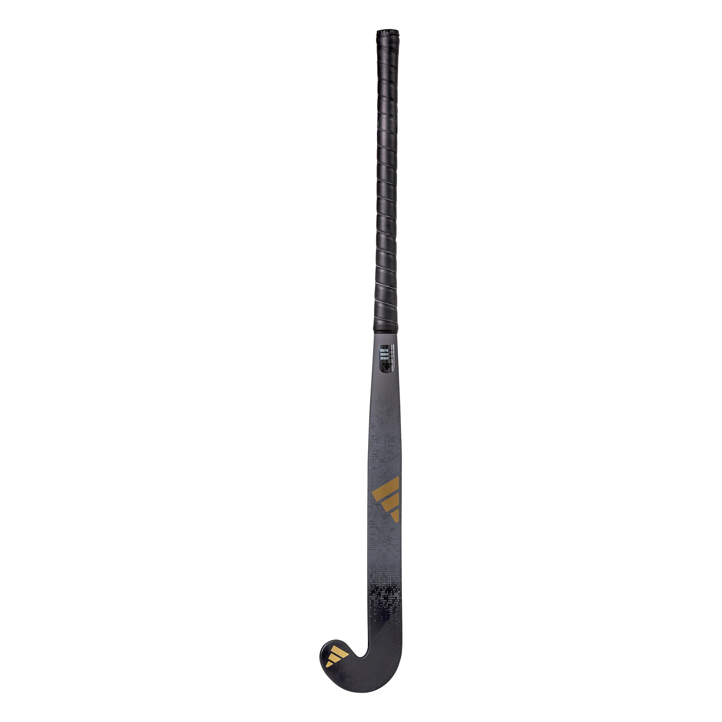 Adult Intermediate 20% Carbon Mid Bow Field Hockey Stick Estro .7 - Black/GoldBlack and gold 9/13