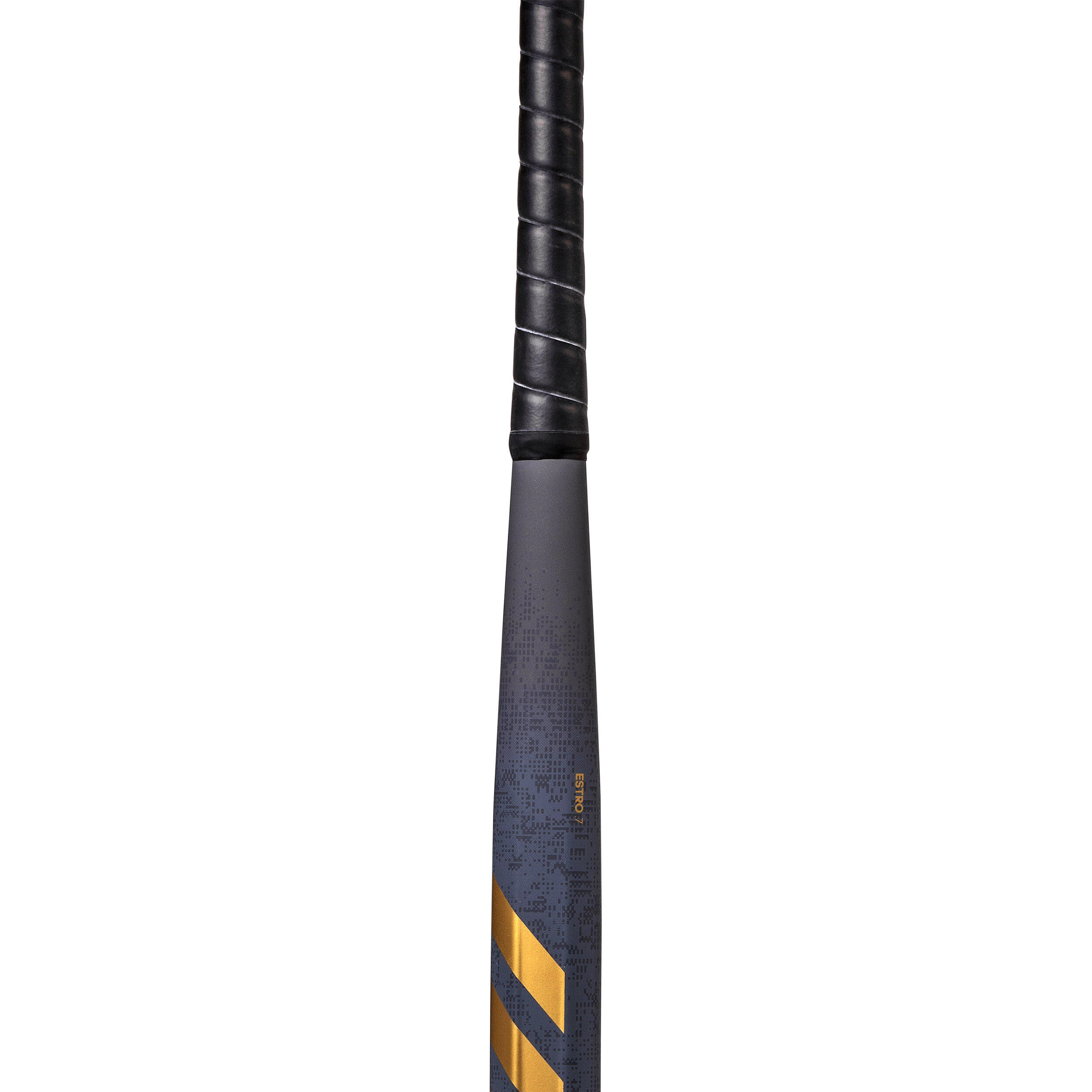 Adult Intermediate 20% Carbon Mid Bow Field Hockey Stick Estro .7 - Black/GoldBlack and gold 6/13