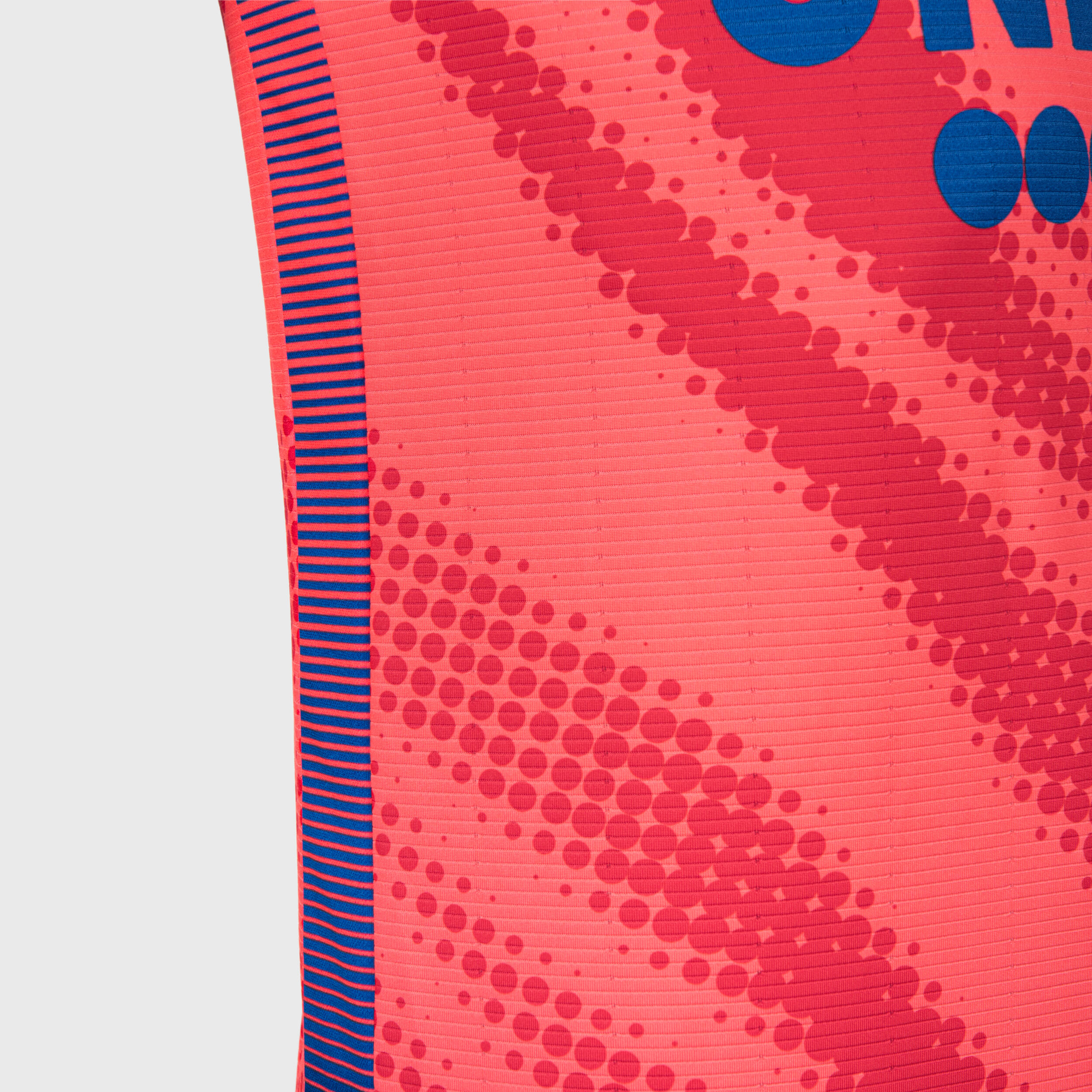MAILLOT DE FOOTBALL AUTHENTIQUE CHARLEROI 23/24 3EME ROSE FLUO ZEBRE 5/9