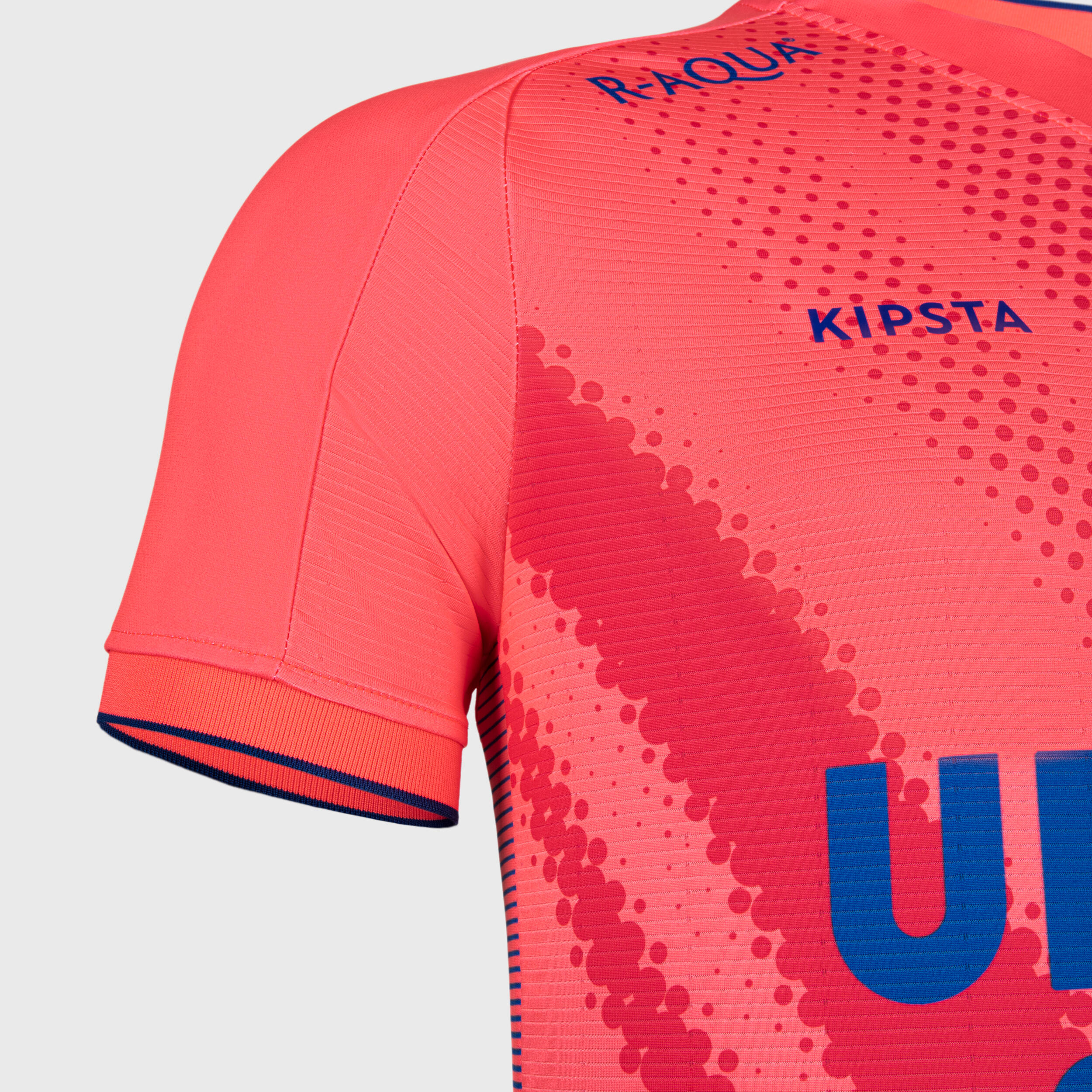 MAILLOT DE FOOTBALL AUTHENTIQUE CHARLEROI 23/24 3EME ROSE FLUO ZEBRE 4/9