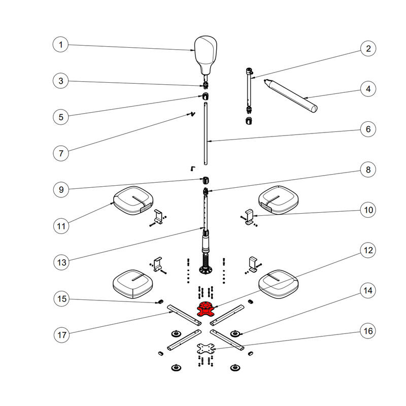 PUNCHING BALL + BARRE DE REFLEXE - STRUCTURE HAUTE DE PIED