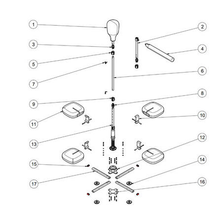 Пластикові наконечники для боксерської груші