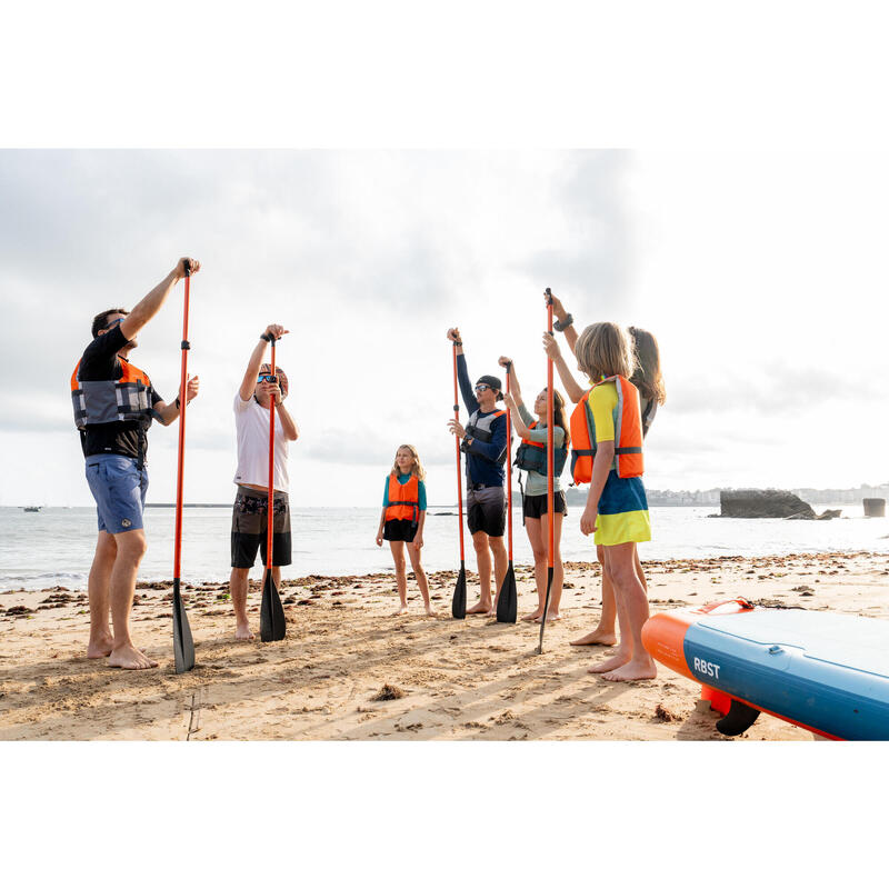 Pagaie de stand up paddle robuste pour la location. Réglable de 170 à 220 CM.