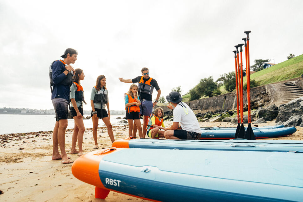 Deska Stand Up Paddle pneumatyczna Itiwit solidna dla klubów/wypożyczalni