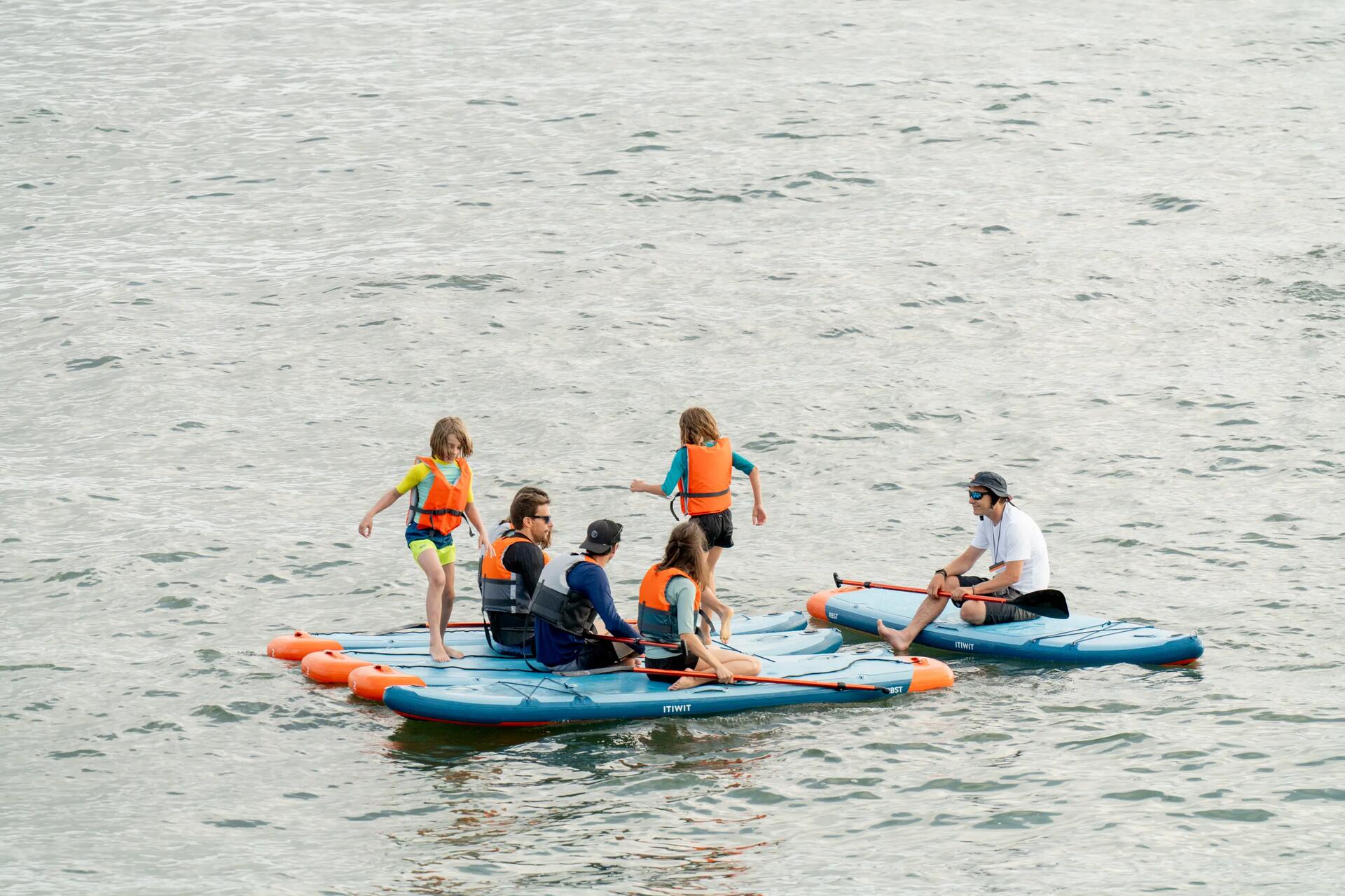 Pierwsze pływanie na Stand Up Paddle