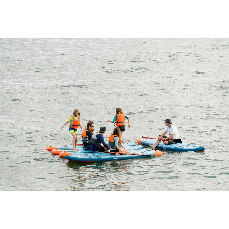 Stand up paddle insuflável robusta para empresas de aluguer e clubes