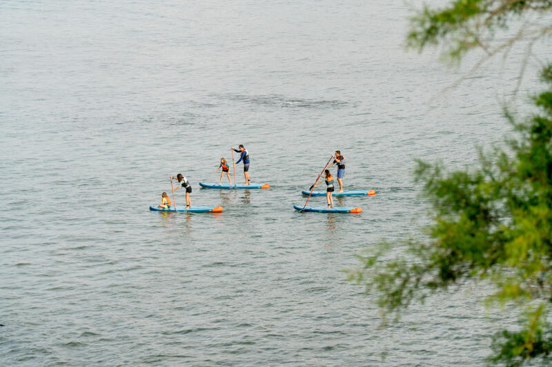 Pagaj do stand up paddle Itiwit dla wypożyczalni regulowany od 170 do 220 cm