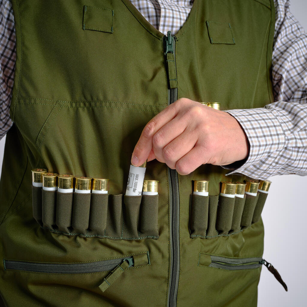 Hunting Reversible Gilet 500 ניאון/ירוק
