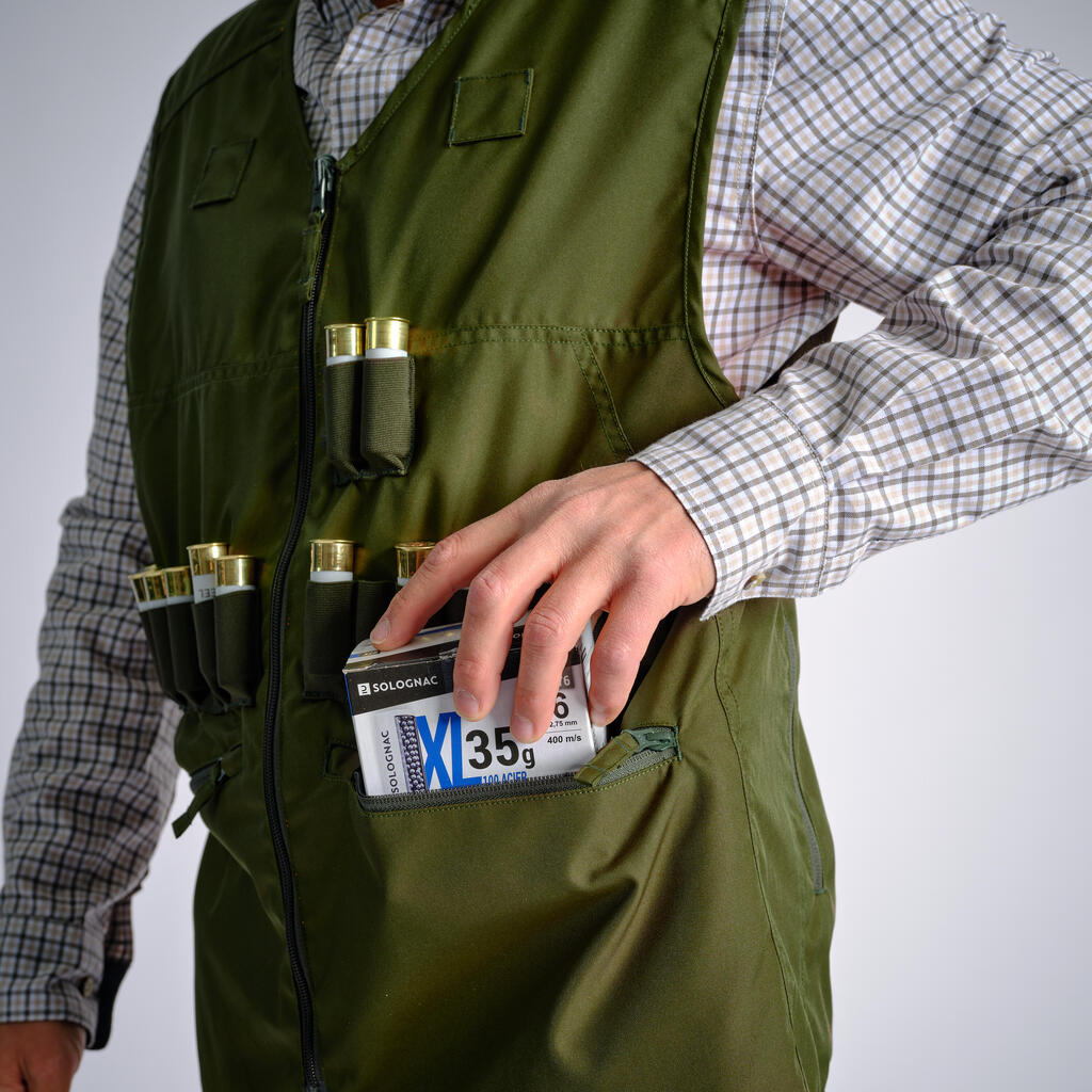 Hunting Reversible Gilet 500 ניאון/ירוק