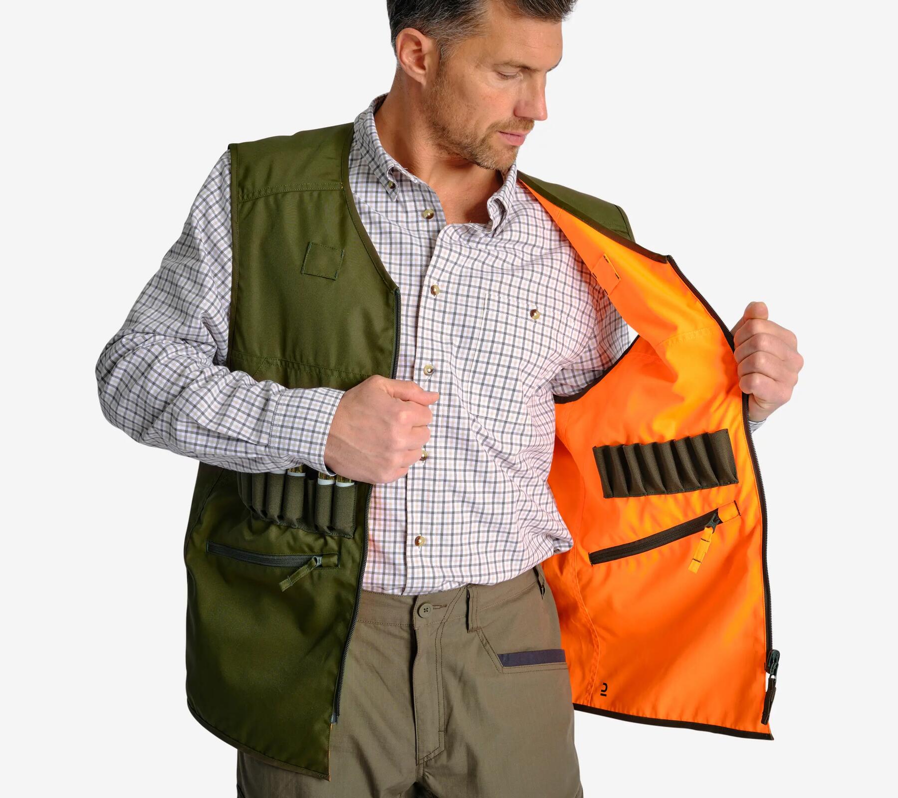 gilet chasse reversible