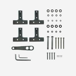 Kit visserie pour tables de tennis de table FT 830 / PPT 530 Outdoor.
