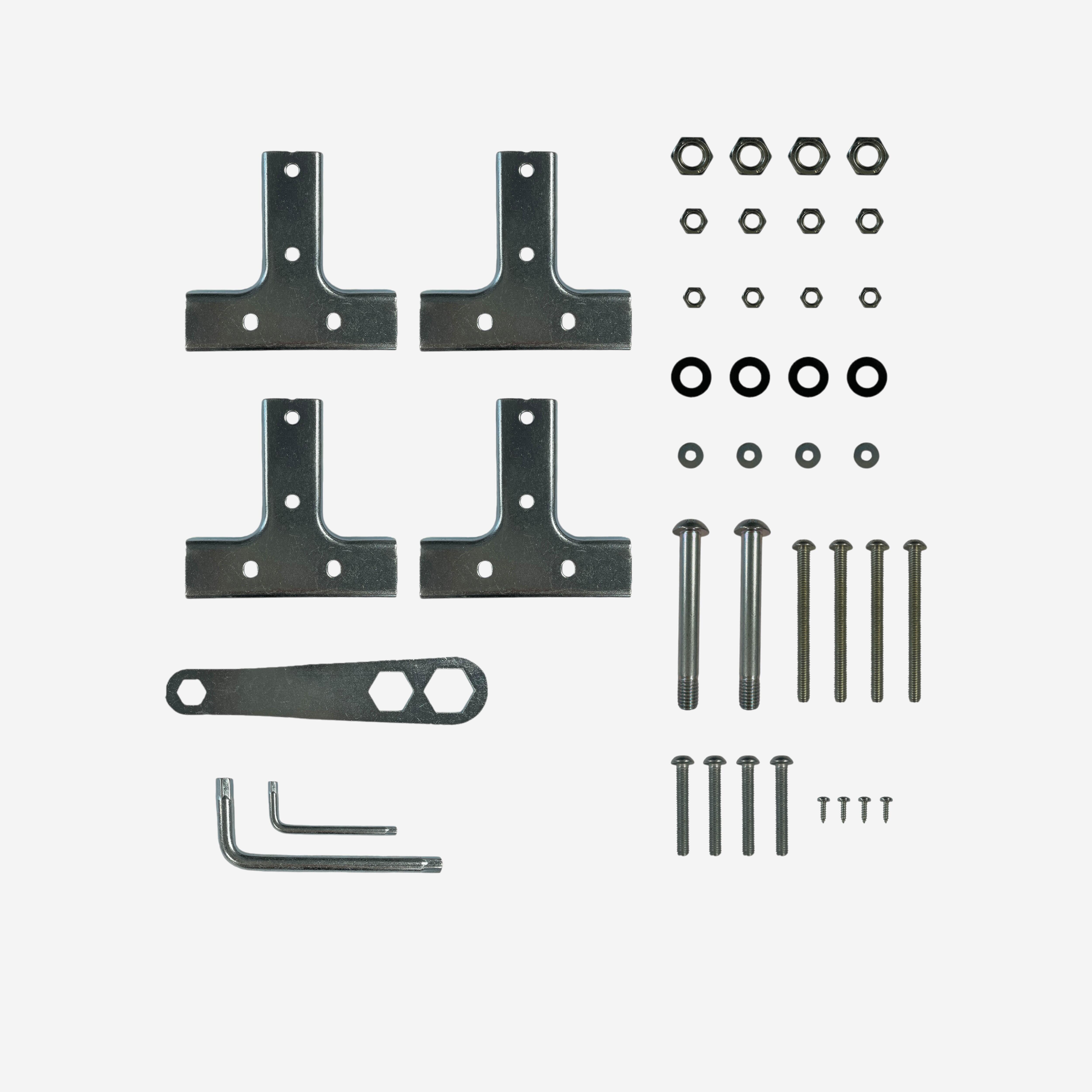 Artengo - Kit Visserie Pour Tables De Tennis De Table Ft 830 / Ppt 530 Outdoor. - Visserie - Sav Sports Raquettes Golf - - Taille Unique - Decathlon