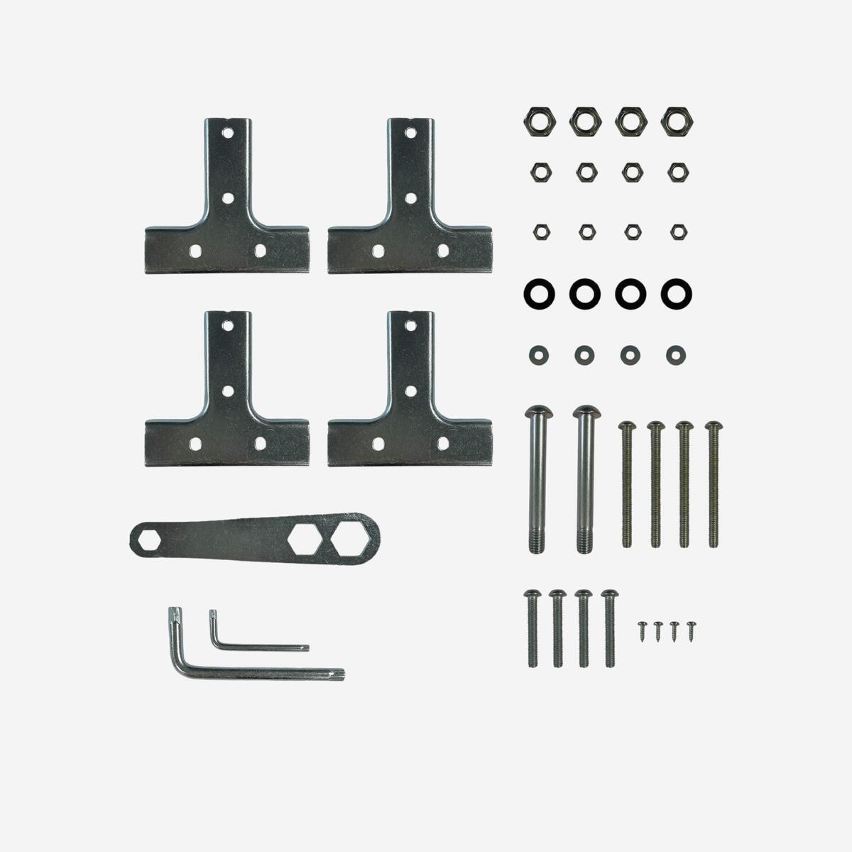 Kit visserie pour tables de tennis de table FT 830 / PPT 530 Outdoor.