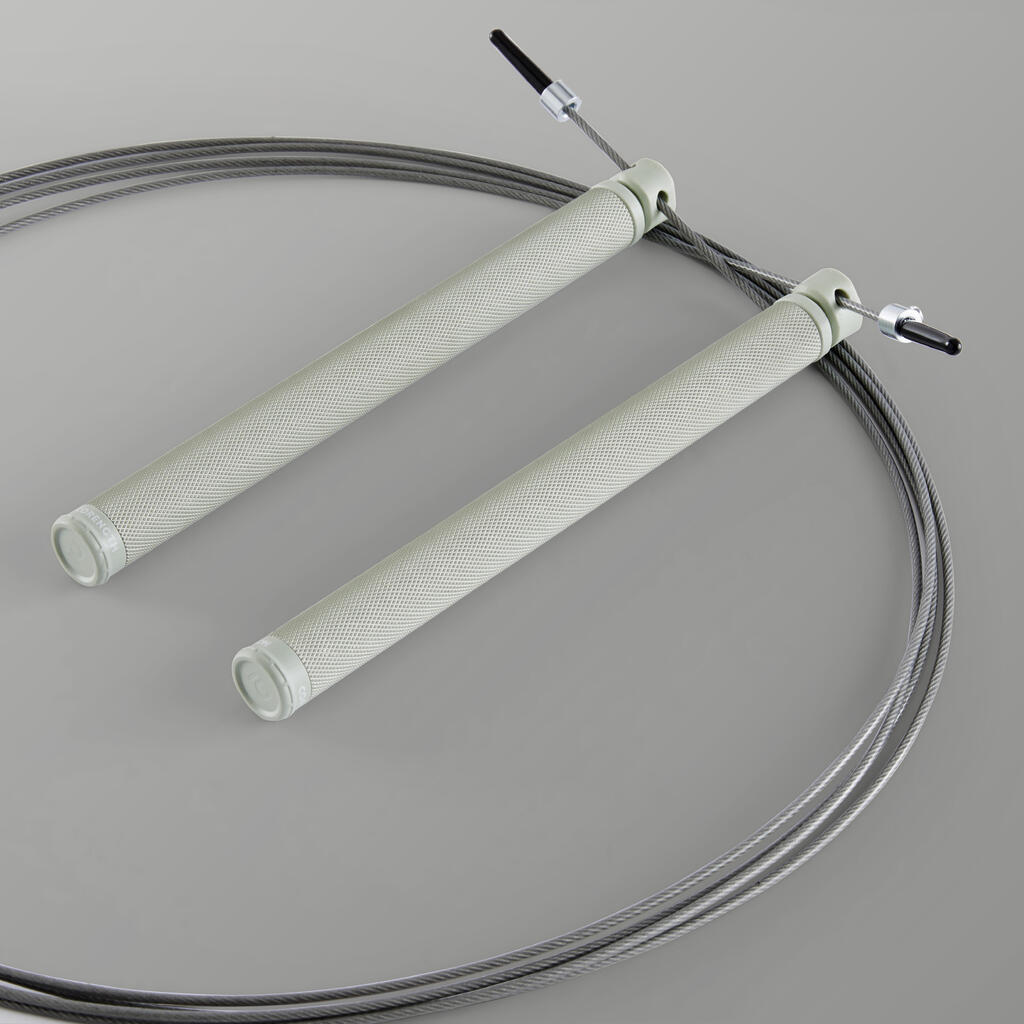 Corde à sauter cross training vitesse - speed rope verte