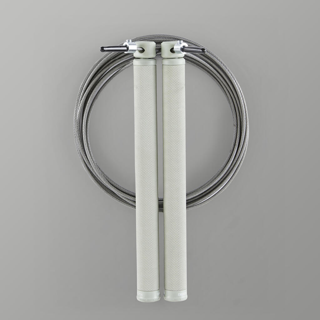 Corde à sauter cross training vitesse - speed rope verte